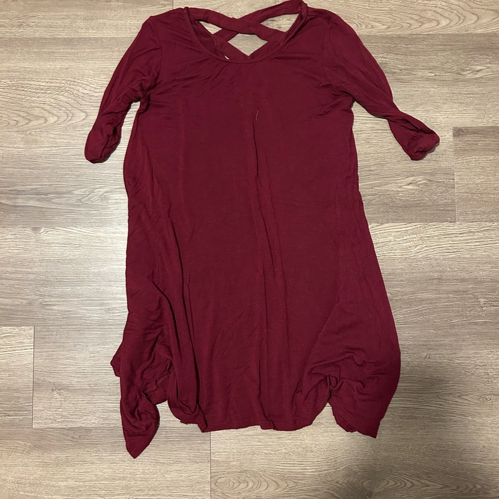 Red dress